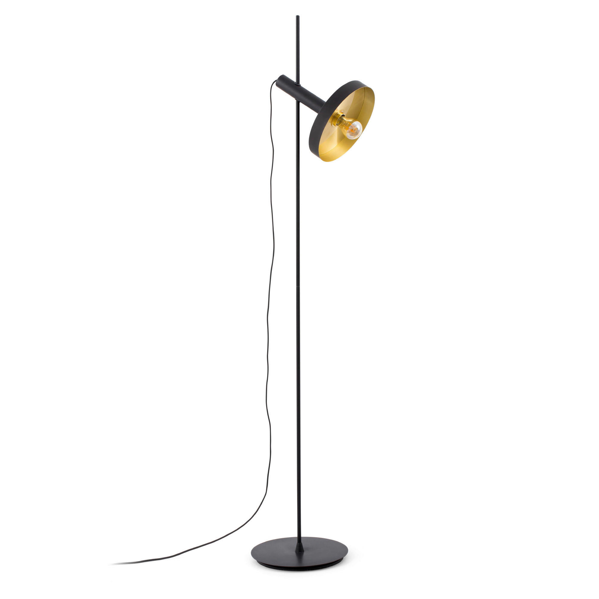 Faro Barcelona Stehleuchte Schwarz 30x164x30 cm