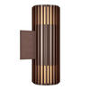 AUßENWANDLEUCHTE 12,4/33,7 cm   - Braun, Trend, Metall (12,4/33,7cm) - Nordlux