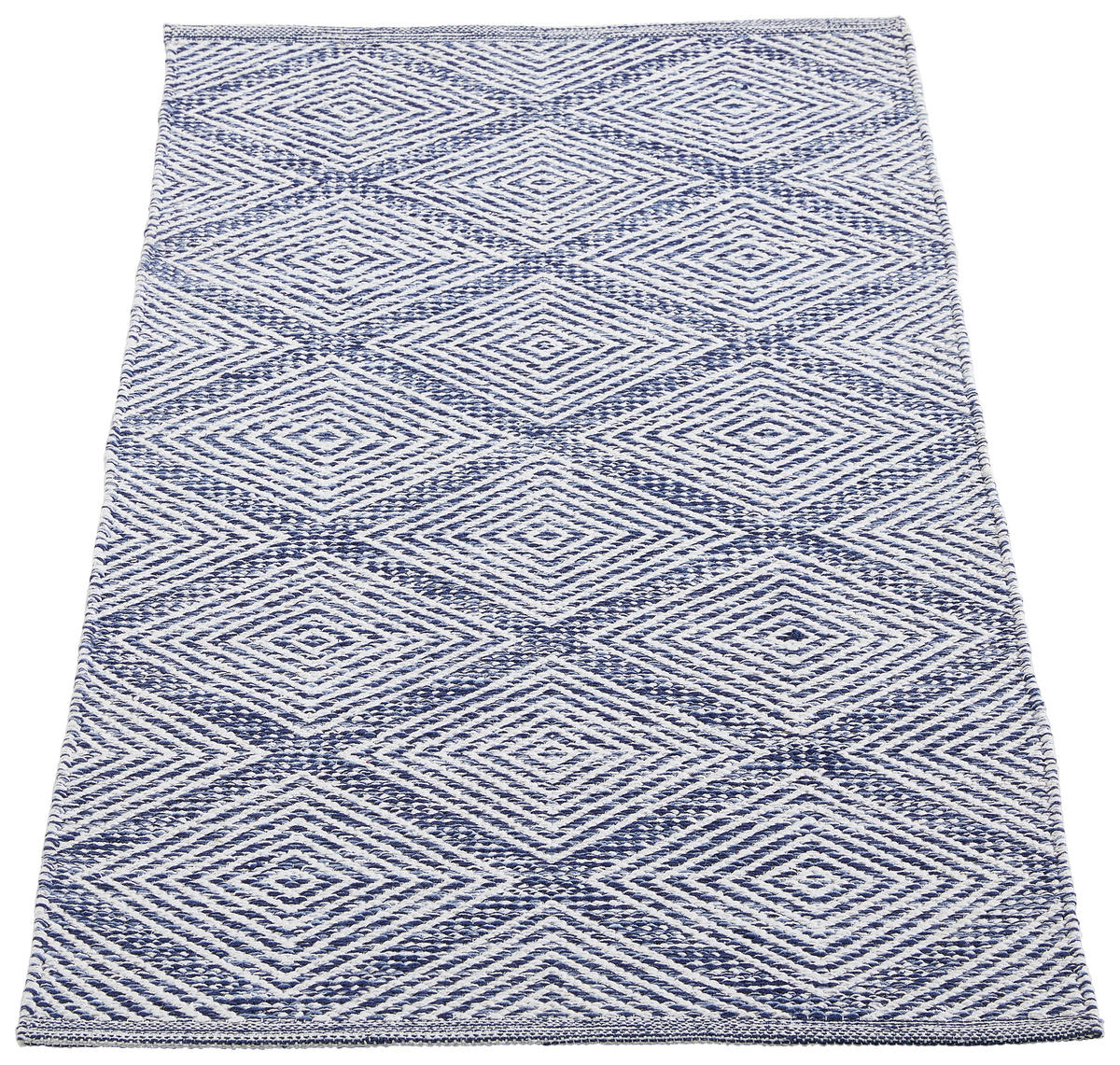 PATCHWORK TEPIH 60/120 cm   plava  Diamant Denim  - plava, Design, tekstil (60/120cm) - Boxxx