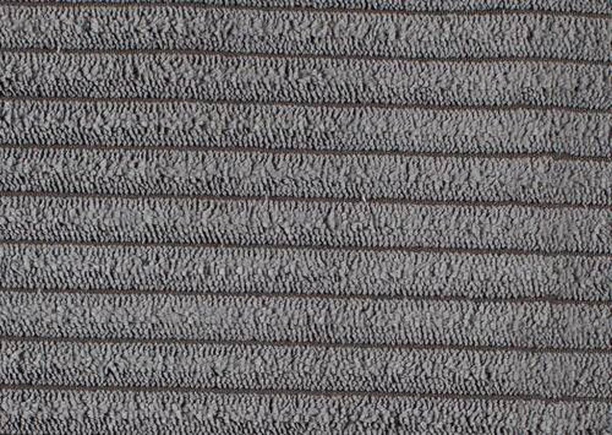 POLSTERBETT gepolstertes Kopfteil 180/200 cm  in Dunkelgrau  - Dunkelgrau/Schwarz, Design, Textil/Metall (180/200cm) - Lomoco