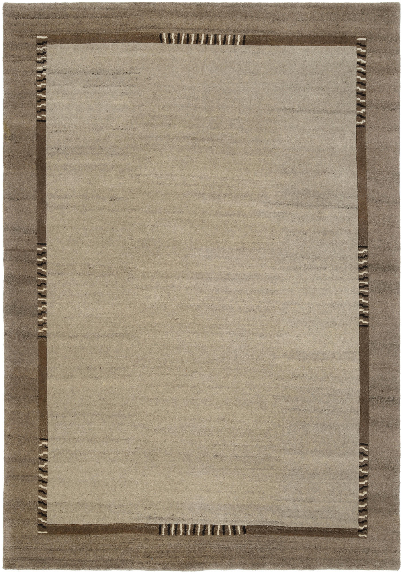 Novel Wollteppich Grau 170x240 cm