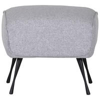 PALL i textil ljusgrå  - ljusgrå/svart, Design, metall/textil (60/49/53cm)