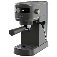 ESPRESSOMASCHINE  - Schwarz, Basics, Kunststoff/Metall (14,7/30,4/41,2cm) - AEG