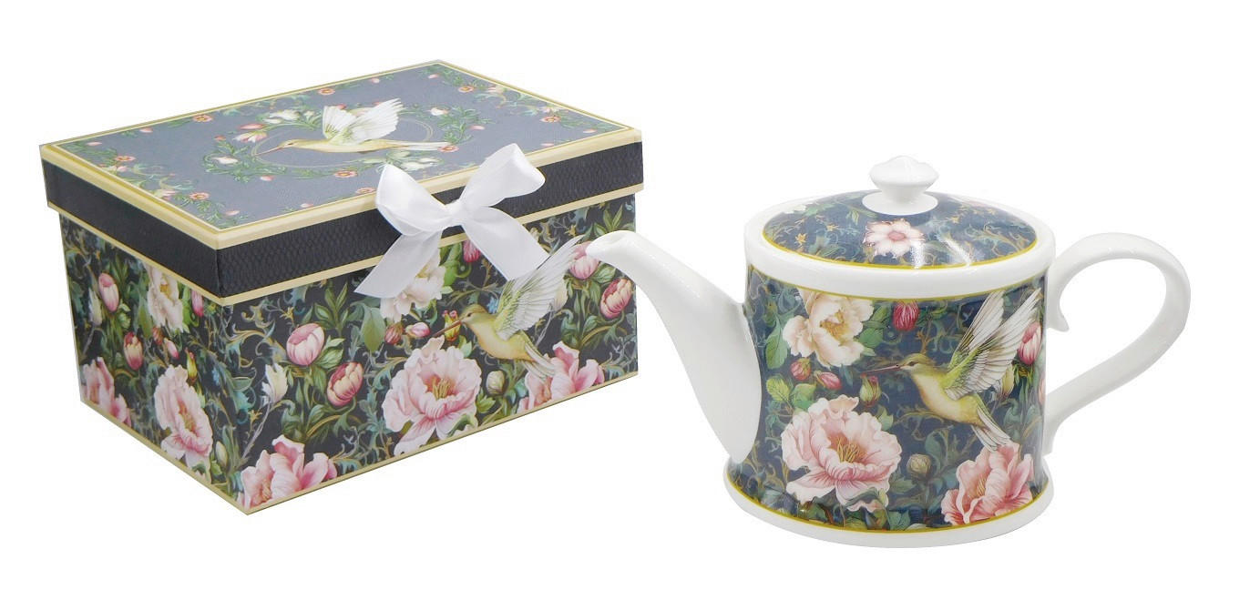 ČAJOVÁ KANVICA  - pink/biela, Lifestyle, kartón/papier (600ml)