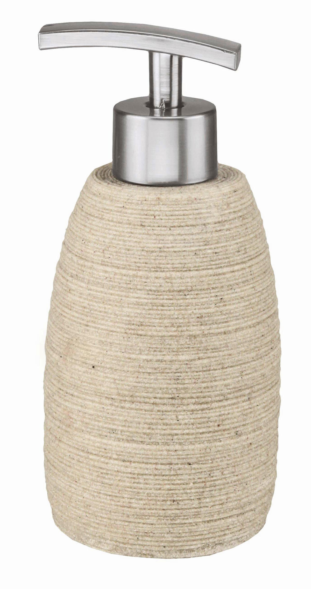 DÁVKOVAČ MYDLA piesková - piesková, Natur, plast (7,5/16cm) - Kleine Wolke