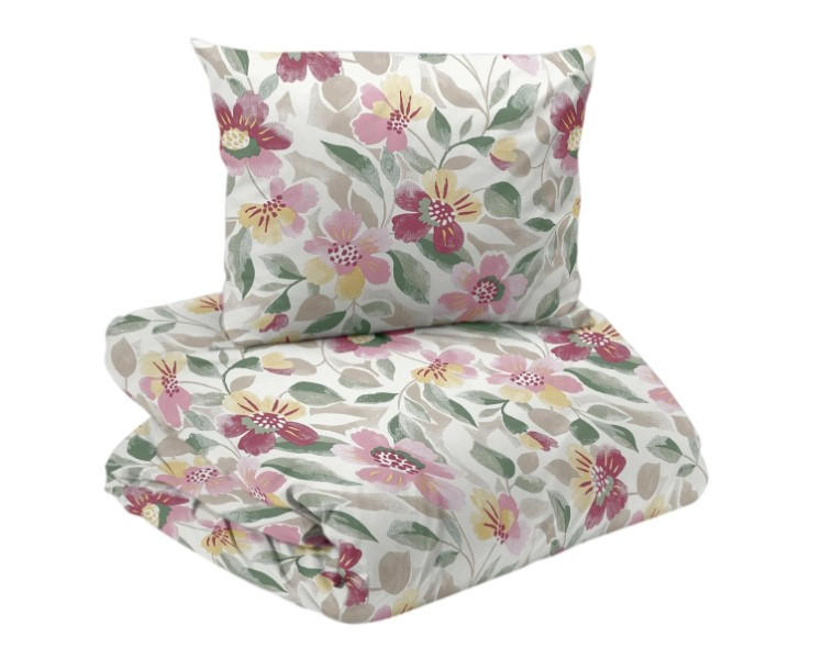 PÅSLAKANSET 150/210 cm  - ljusrosa/multicolor, Basics, textil (150/210cm)