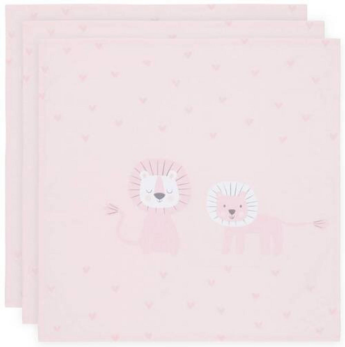 LÁTKOVÁ PLIENKA - ružová, Basics, textil (75/75cm) - My Baby Lou