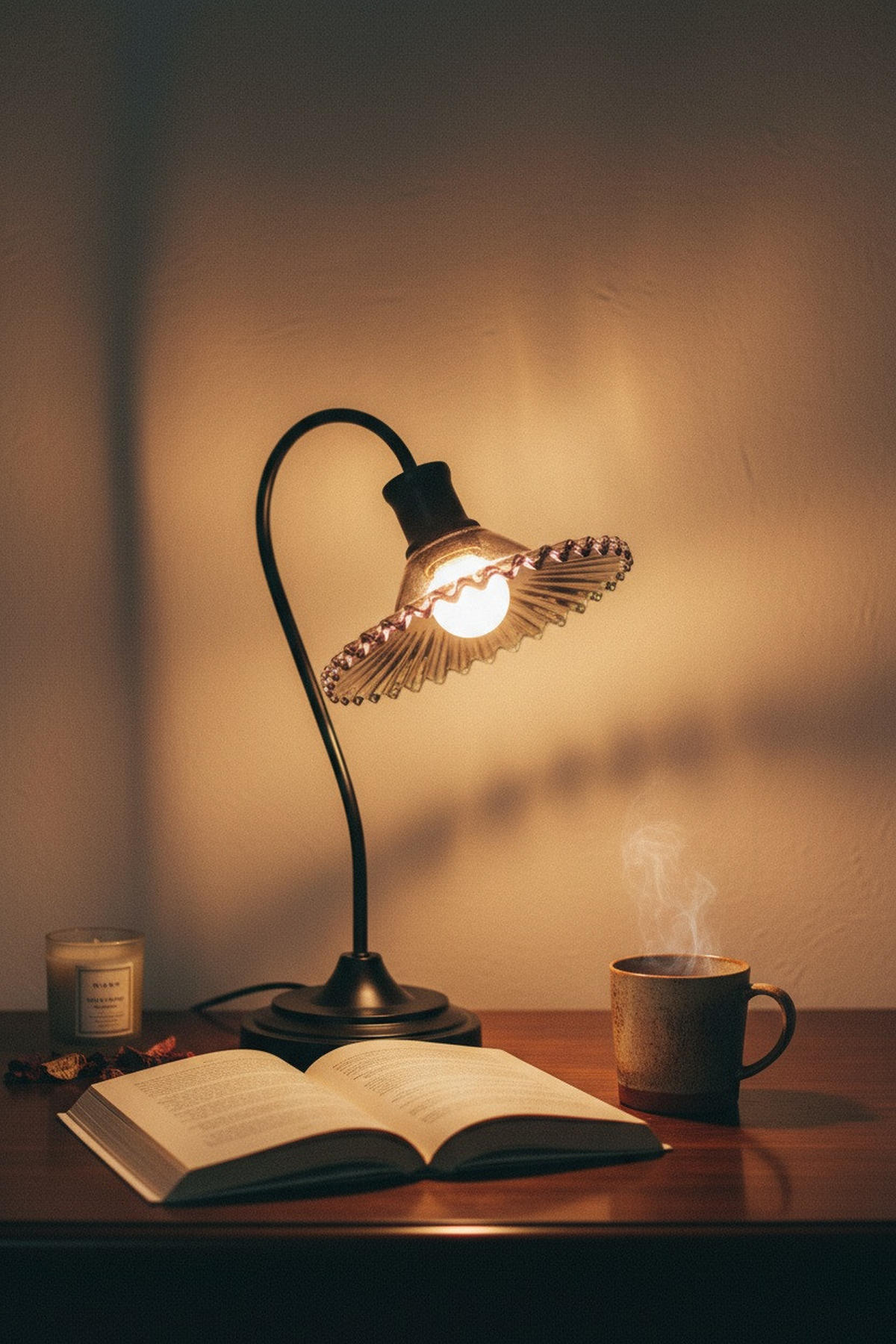 TISCHLEUCHTE Novia 21,5/41,5/27,5 cm  - Schwarz/Grau, Basics, Glas/Metall (21,5/41,5/27,5cm) - Markslöjd