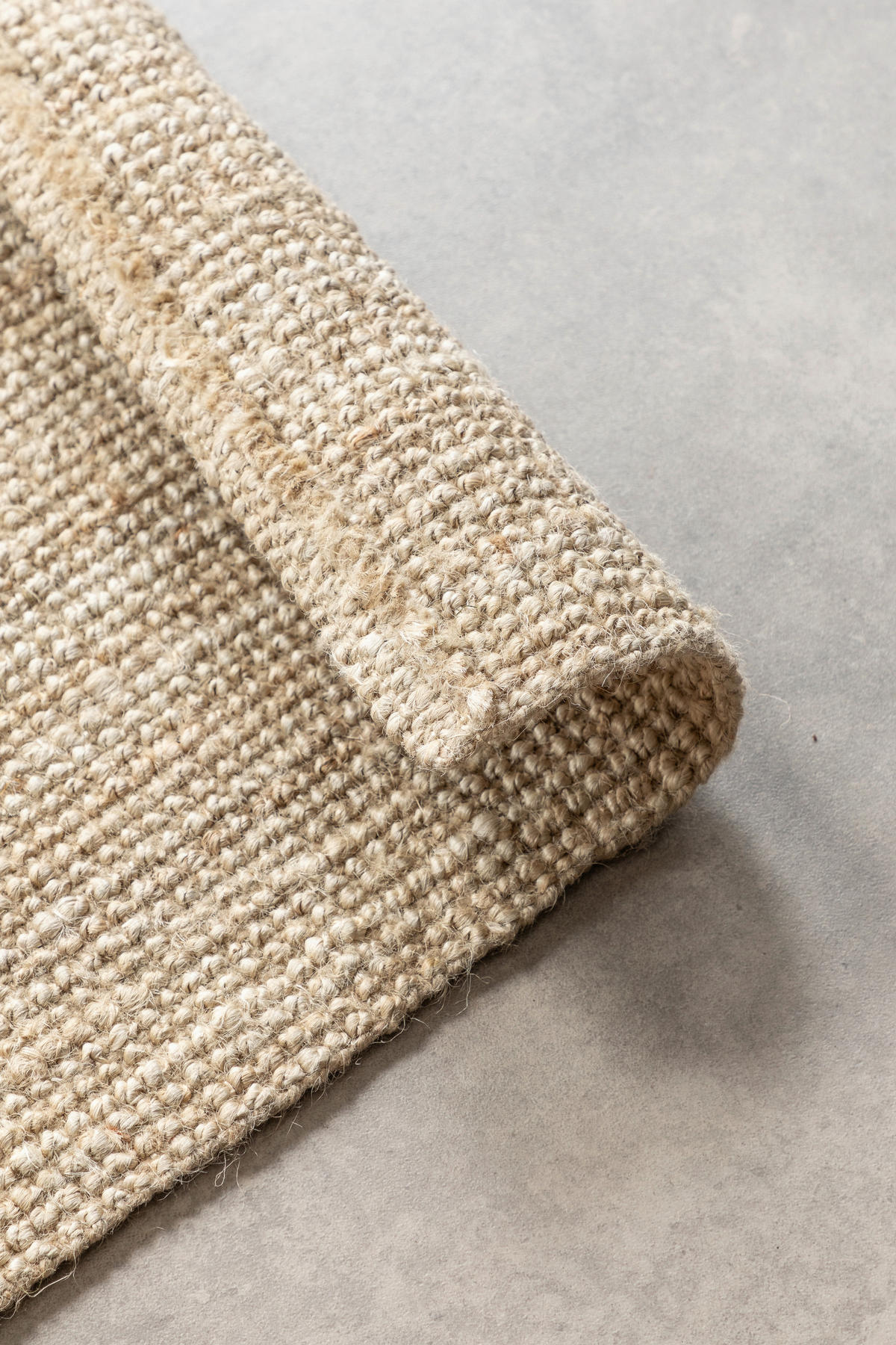 JUTETEPPICH 80/200 cm Bouclé Champagner  - Champagner, Basics, Textil (80/200cm)