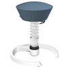 BÜROHOCKER 55/45,66/55 cm  - Blau/Weiß, Basics, Textil/Metall (55/45,66/55cm) - Aeris