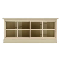 SIDEBOARD UrbanClass  in 190,5/82/49 cm  - Elfenbein, LIFESTYLE, Glas/Holz (190,5/82/49cm) - Livetastic