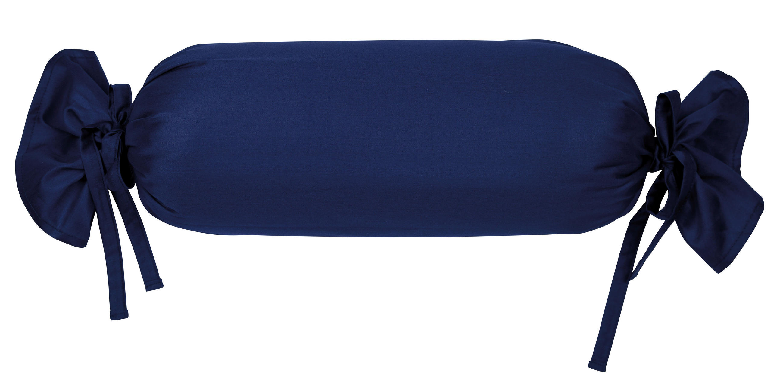 NACKENROLLENBEZUG Giacomo 15/40 cm  - Dunkelblau, Basics, Textil (15/40cm) - Janine