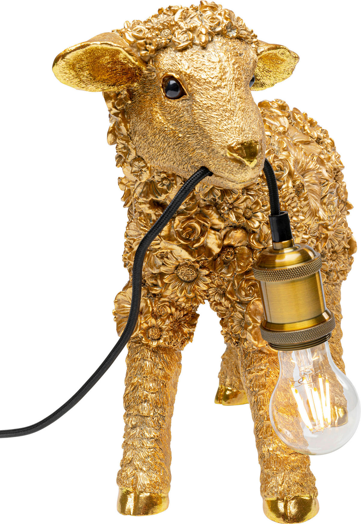 TISCHLEUCHTE Animal 46,5/36/16,5 cm   - Design, Kunststoff/Metall (46,5/36/16,5cm) - Kare-Design