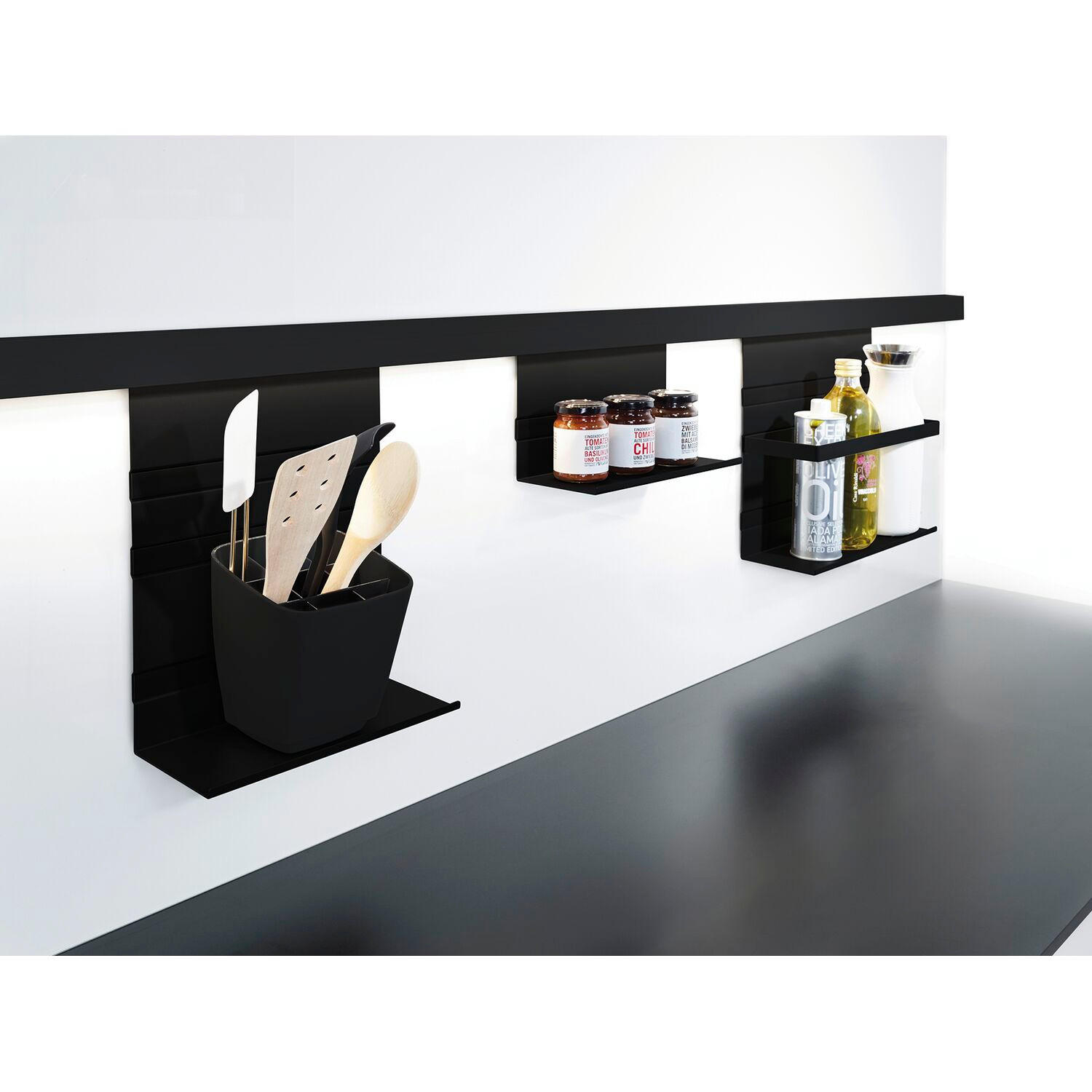 ABLAGE - Schwarz, Basics, Metall (35/30/11cm) - HKT