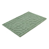 KUPAONSKI TEPIH zelena  MOSAIC  - zelena, Basics, tekstil/plastika (70/120cm) - Kleine Wolke