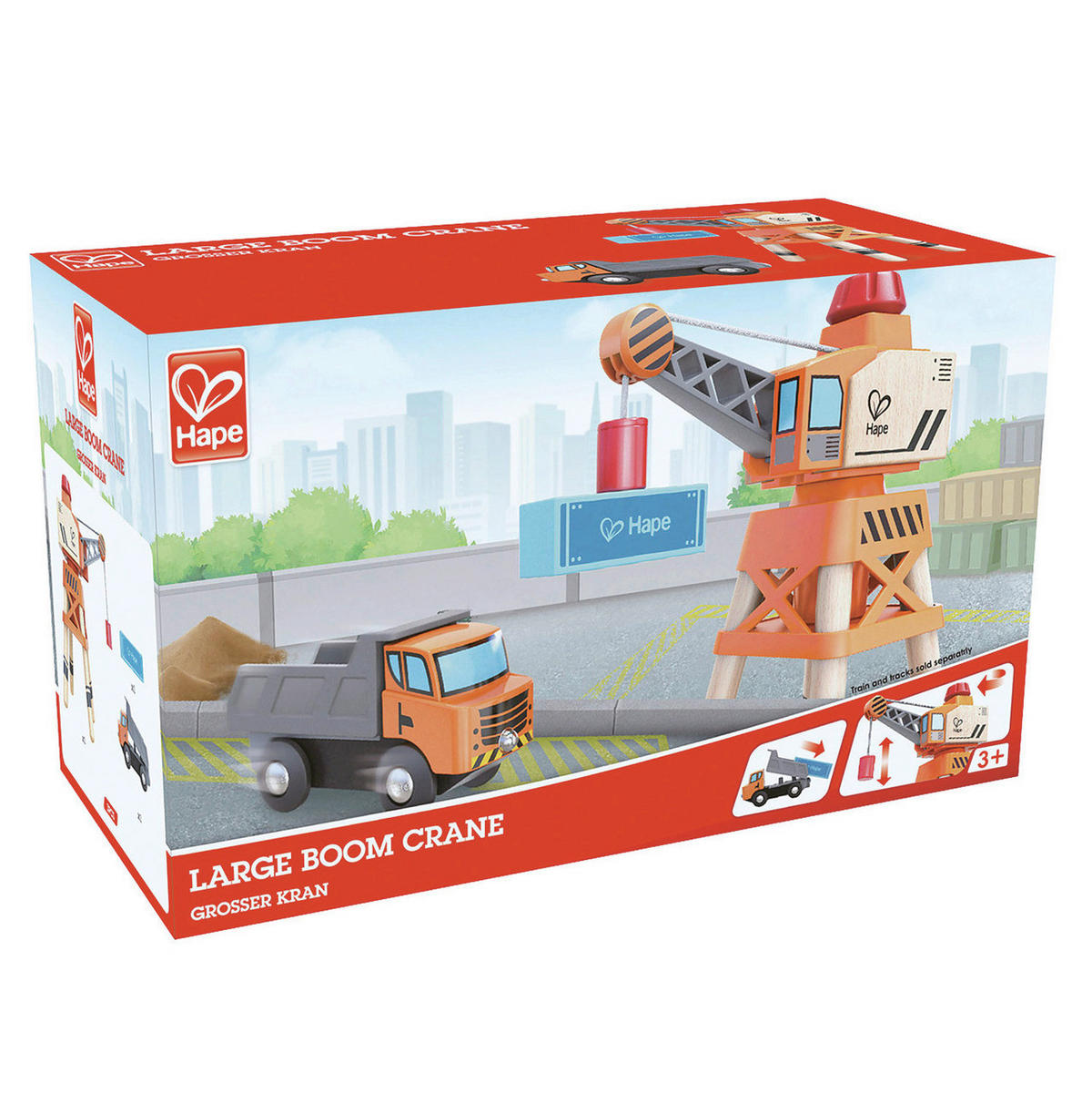 EISENBAHNZUBEHÖR - Multicolor, Basics, Holz/Kunststoff (14,4/18,5/8,2cm) - Hape