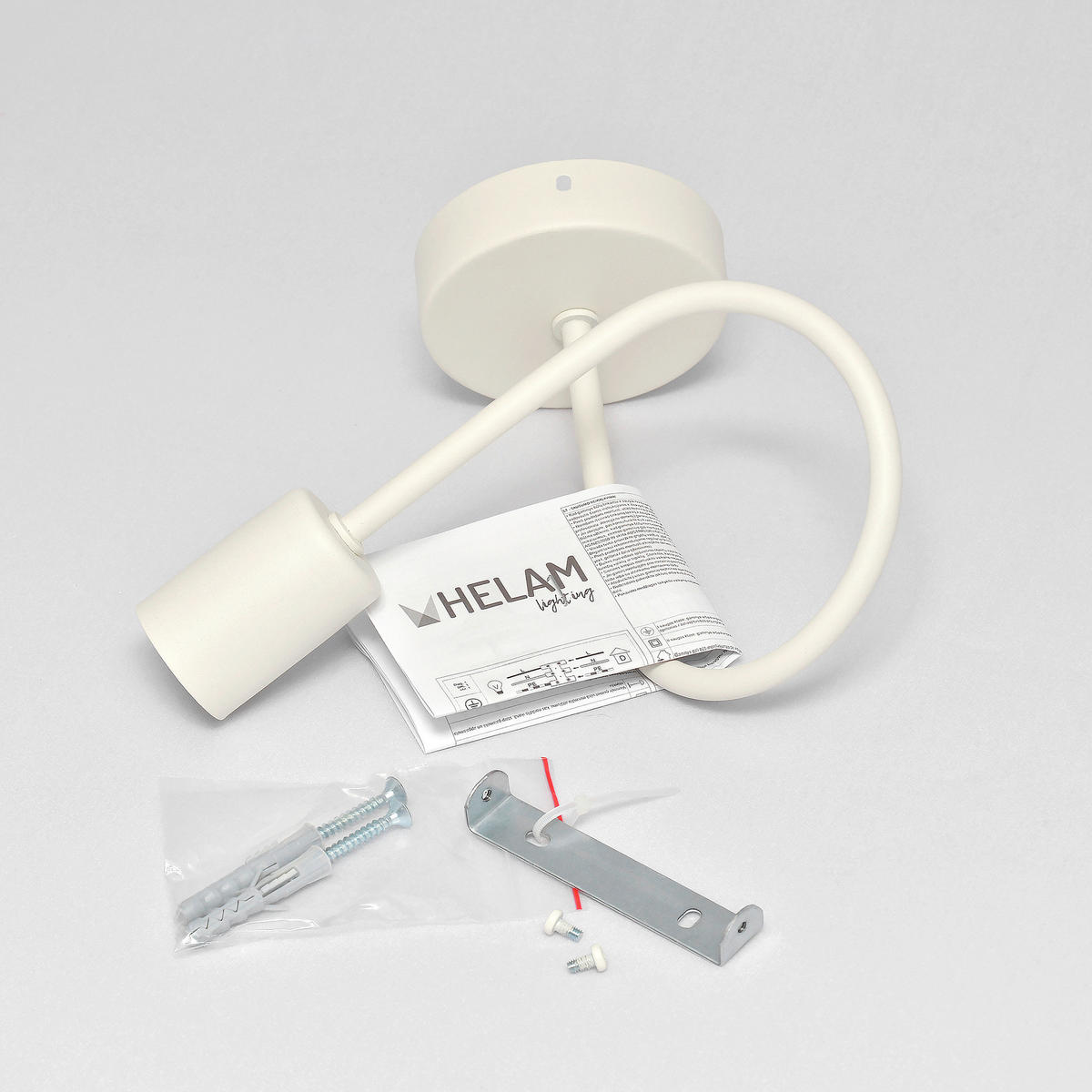 WANDLEUCHTE 20/20/24 cm   - Sandfarben, KONVENTIONELL, Metall (20/20/24cm)