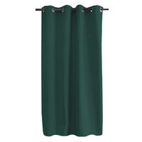 VERDUNKELUNGSVORHANG - Dunkelgrün, Basics, Textil (135/260cm)