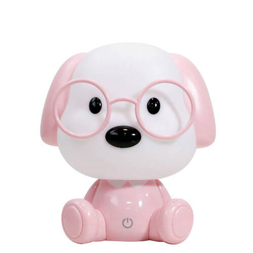 DETSKÁ STOLNÁ LAMPA, 17/17/20 cm - pink, Basics, plast (17/17/20cm)