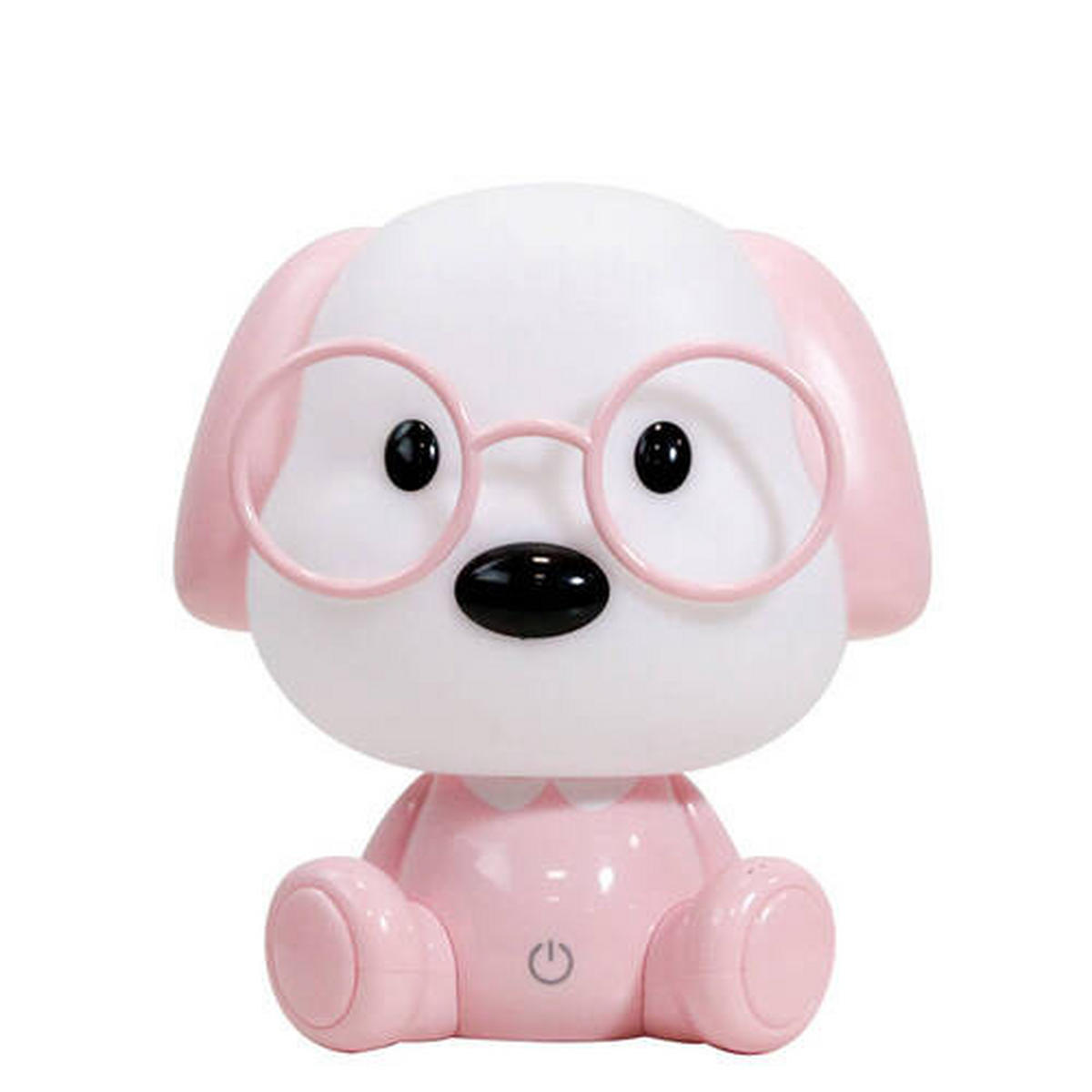 DETSKÁ STOLNÁ LAMPA, 17/17/20 cm - pink, Basics, plast (17/17/20cm)