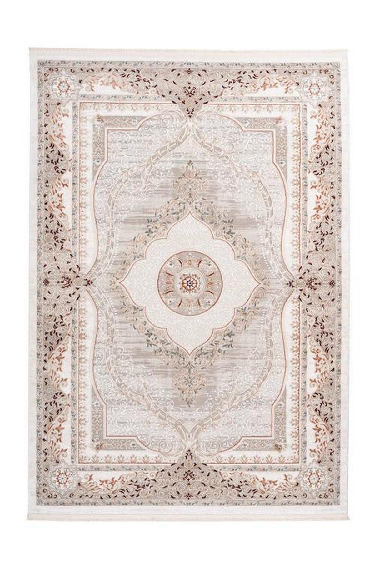VINTAGE-TEPPICH 160/230 cm Akropolis Grau, Rosa  - Rosa/Grau, Design, Textil (160/230cm) - Kayoom
