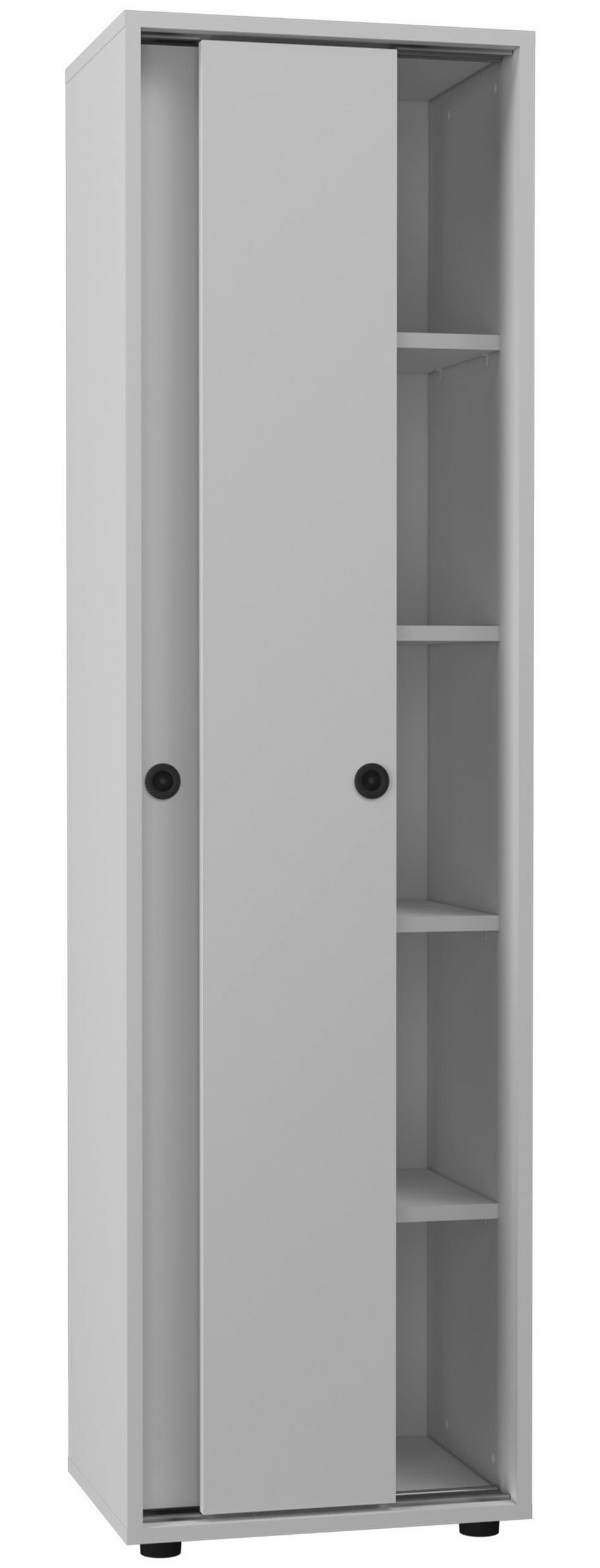 AKTENSCHRANK 49/168/38 cm  - Weiss, Design, Holzwerkstoff (49/168/38cm) - MID.YOU