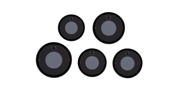 SPIEGELSET  - Goldfarben/Schwarz, Trend, Glas/Kunststoff - Boxxx