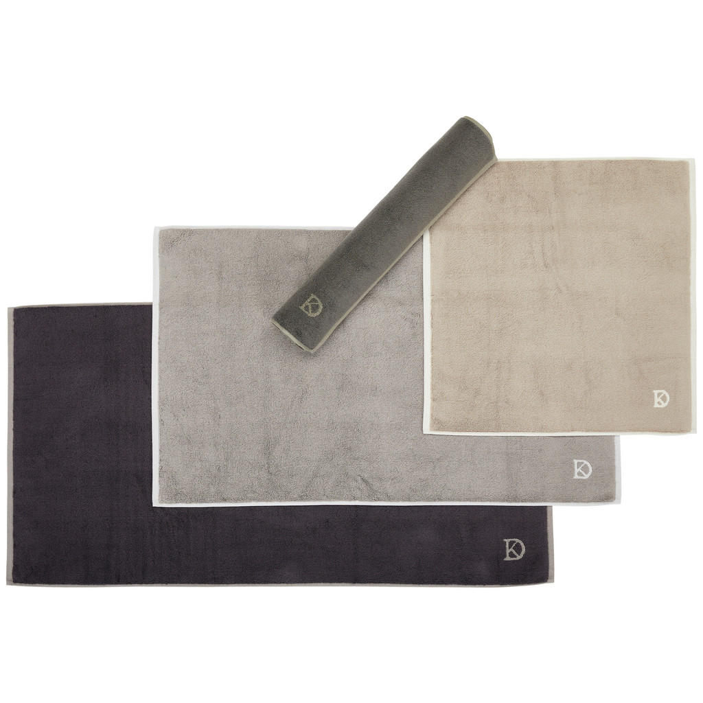 Thumbnail - Dieter Knoll Badematte Basic, Dunkelblau, Textil, 60x120 cm, Badtextilien, Badematten