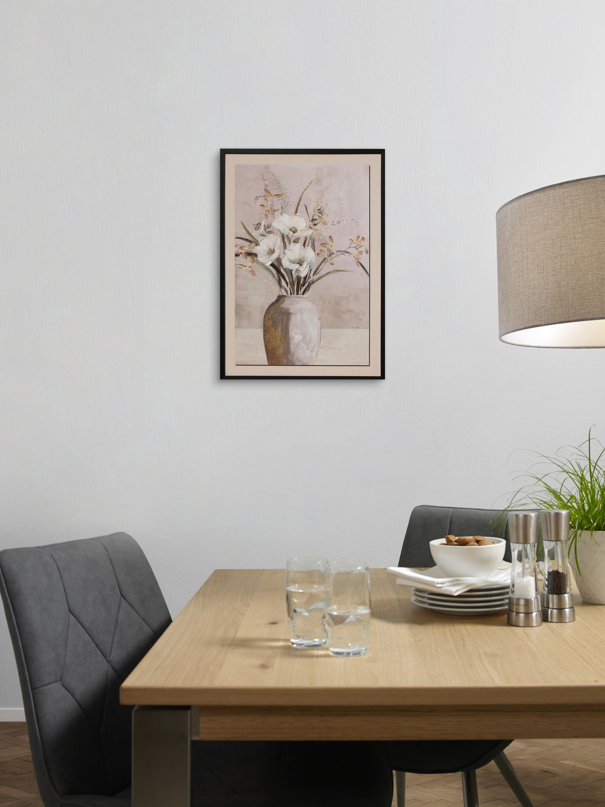 ŠTAMPA NA PLATNU - višebojna/crna, Trendi, tekstil/pločasti materijal (50/70cm) - Monee