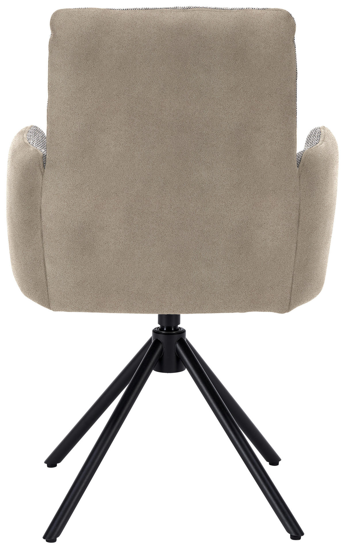 ARMLEHNSTUHL  in Stahl Flachgewebe  - Blau/Beige, Design, Textil/Metall (58/91/62cm) - Dieter Knoll