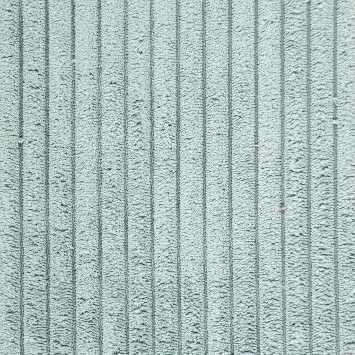 ECKSOFA in Cord Mintgrün  - Schwarz/Mintgrün, Design, Kunststoff/Textil (235/175cm) - home24