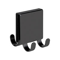 HAKEN Schwarz  - Schwarz, Konventionell, Metall (5,5/7/6,5cm) - Schöner Wohnen