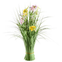 DEKOGRAS  - Pink/Gelb, LIFESTYLE, Kunststoff/Metall (70cm)