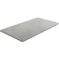 BADTEPPICH Grau 60/100 cm  - Grau, Basics, Kunststoff/Textil (60/100cm) - Grund