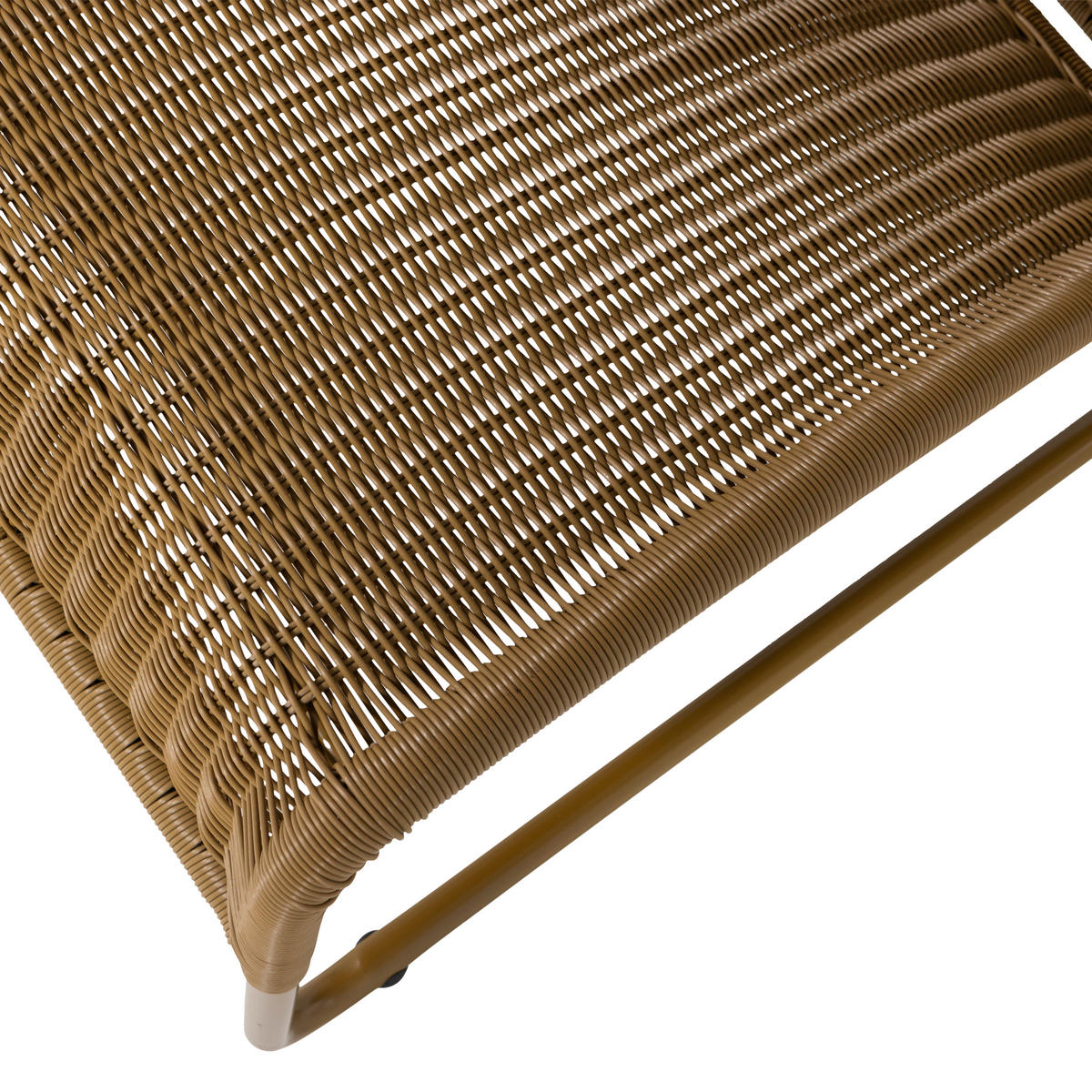 GARTENSESSEL Metall, Kunststoff Honig  - Honig, MODERN, Kunststoff/Metall (78/67/69cm) - Livetastic