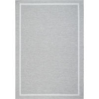OUTDOORTEPPICH 80/150 cm Amalfi Grau, Silberfarben, Hellgrau  - Silberfarben/Hellgrau, KONVENTIONELL, Textil (80/150cm) - Novel