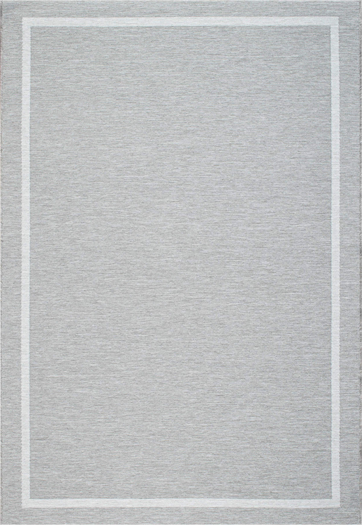 OUTDOORTEPPICH 80/150 cm Amalfi Grau, Silberfarben, Hellgrau  - Silberfarben/Hellgrau, KONVENTIONELL, Textil (80/150cm) - Novel