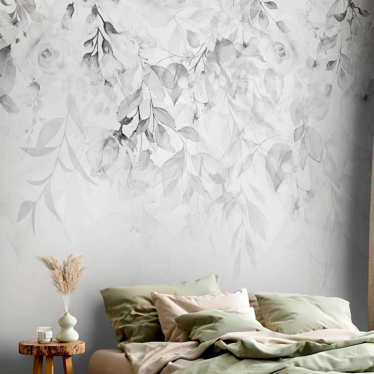 FOTOTAPETE  - Weiß/Grau, LIFESTYLE, Textil (150/105cm) - artgeist