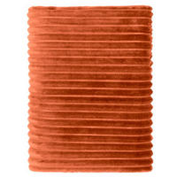 KUSCHELDECKE 130/170 cm  - Rostfarben, Basics, Textil (130/170cm)
