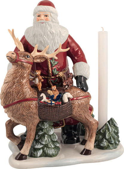 BOŽIČNA FIGURICA - večbarvno, Basics, keramika (30/24/35cm) - Villeroy & Boch