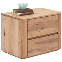 NACHTSCHRANK 60/45/38 cm, Eichefarben, massiv  - Eichefarben, KONVENTIONELL, Holz (60/45/38cm) - Valnatura