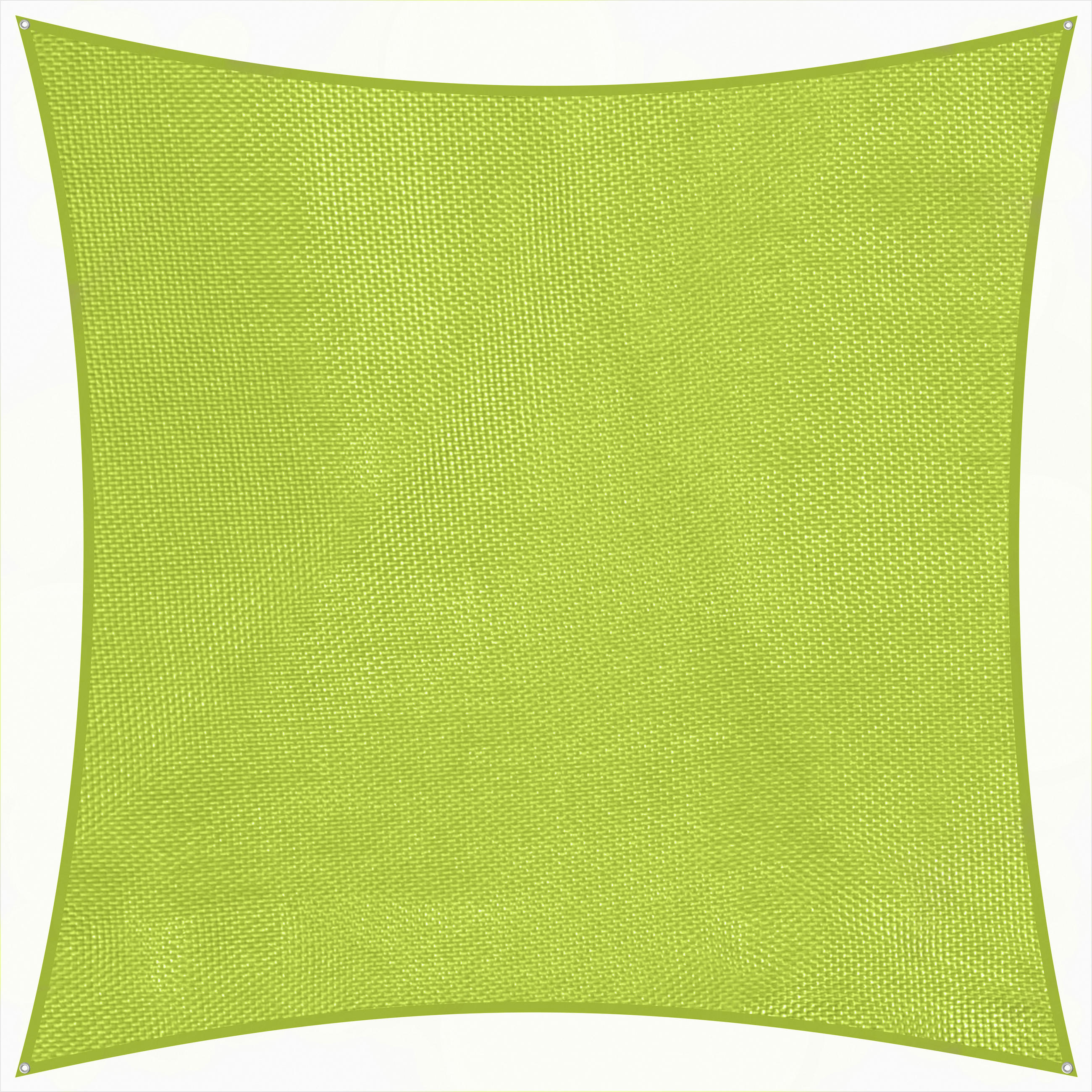 GARTENSONNENSEGEL - Hellgrün, Basics, Textil (360/0,3/360cm) - Schneider
