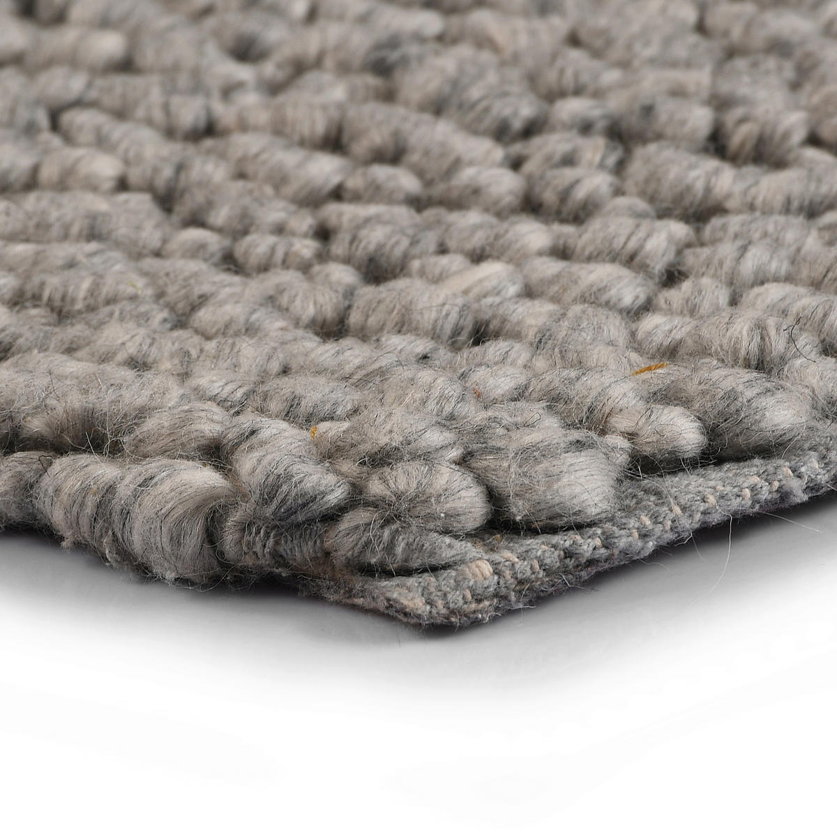 WOLLTEPPICH 190/290 cm Grau  - Grau, Basics, Textil (190/290cm)