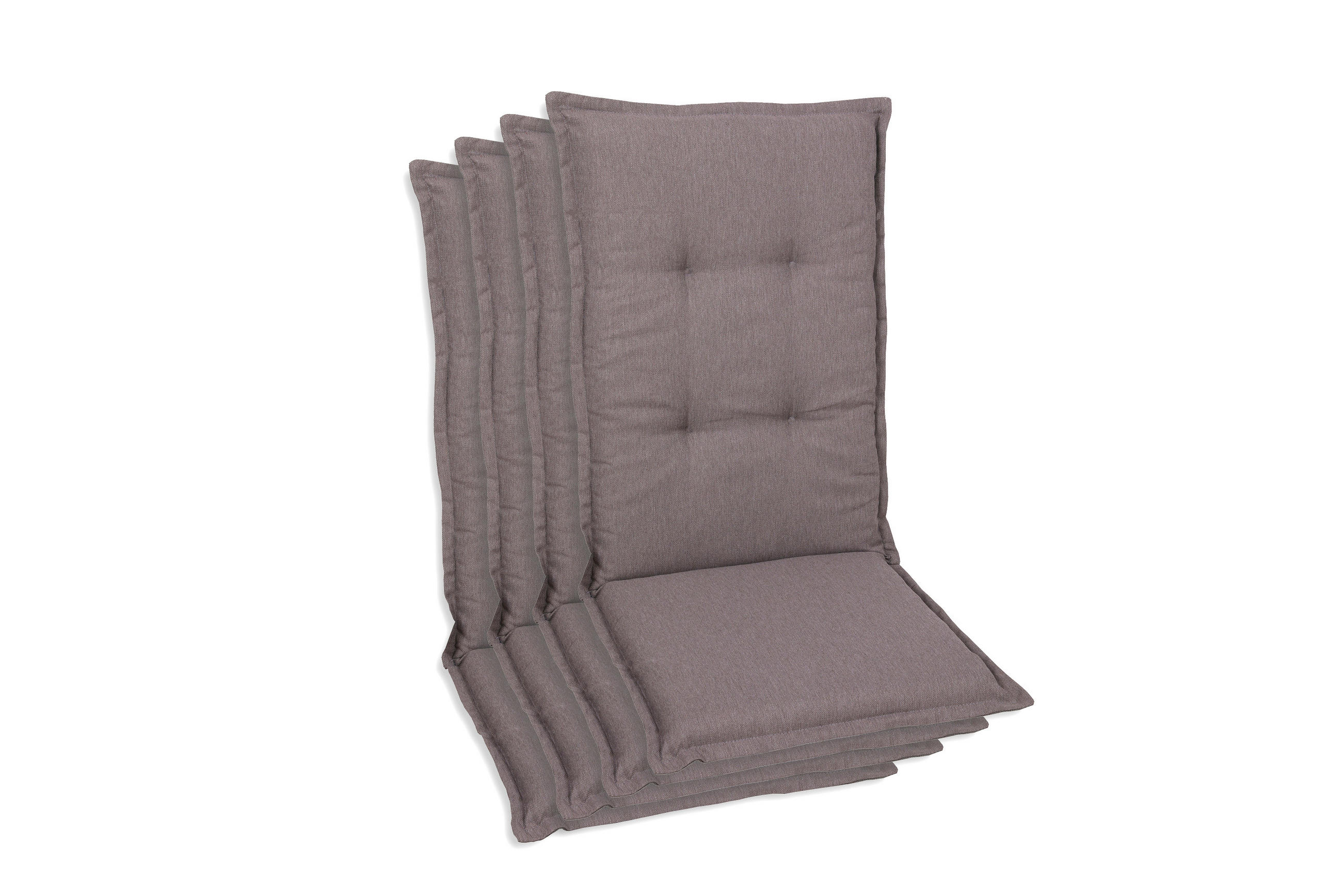 XXXLutz Sesselauflagenset Taupe 50x7x120 cm
