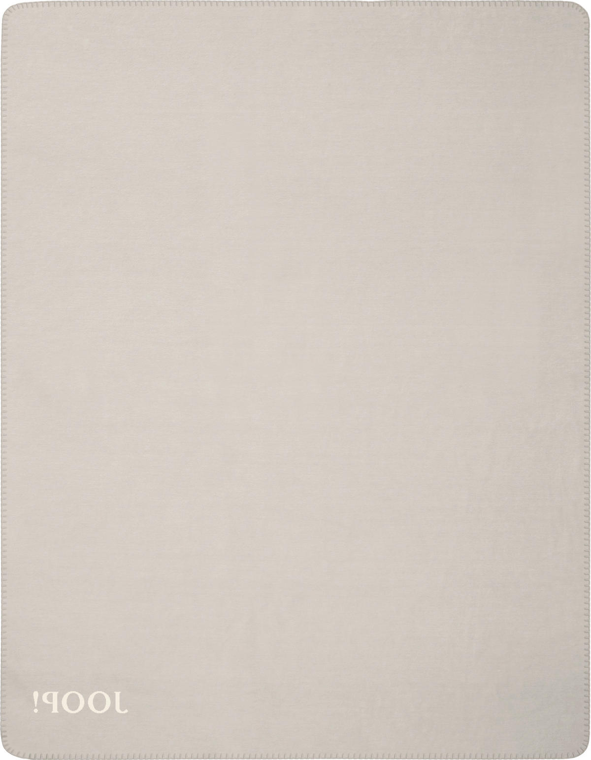 WOHNDECKE Uni Doubleface 150/200 cm  - Beige/Weiß, Design, Textil (150/200cm) - Joop!