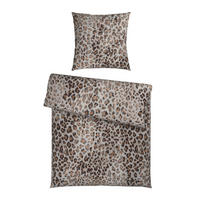 BETTWÄSCHE Flanell 135/200 cm  - Braun, Textil (135/200cm) - Dieter Knoll