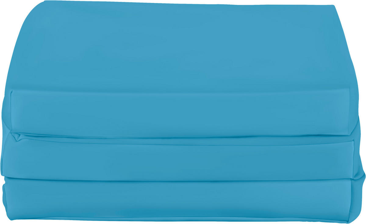 Saltea Pliabilă 65/186 cm  - petrol, Modern, textil (65/186cm) - Xora