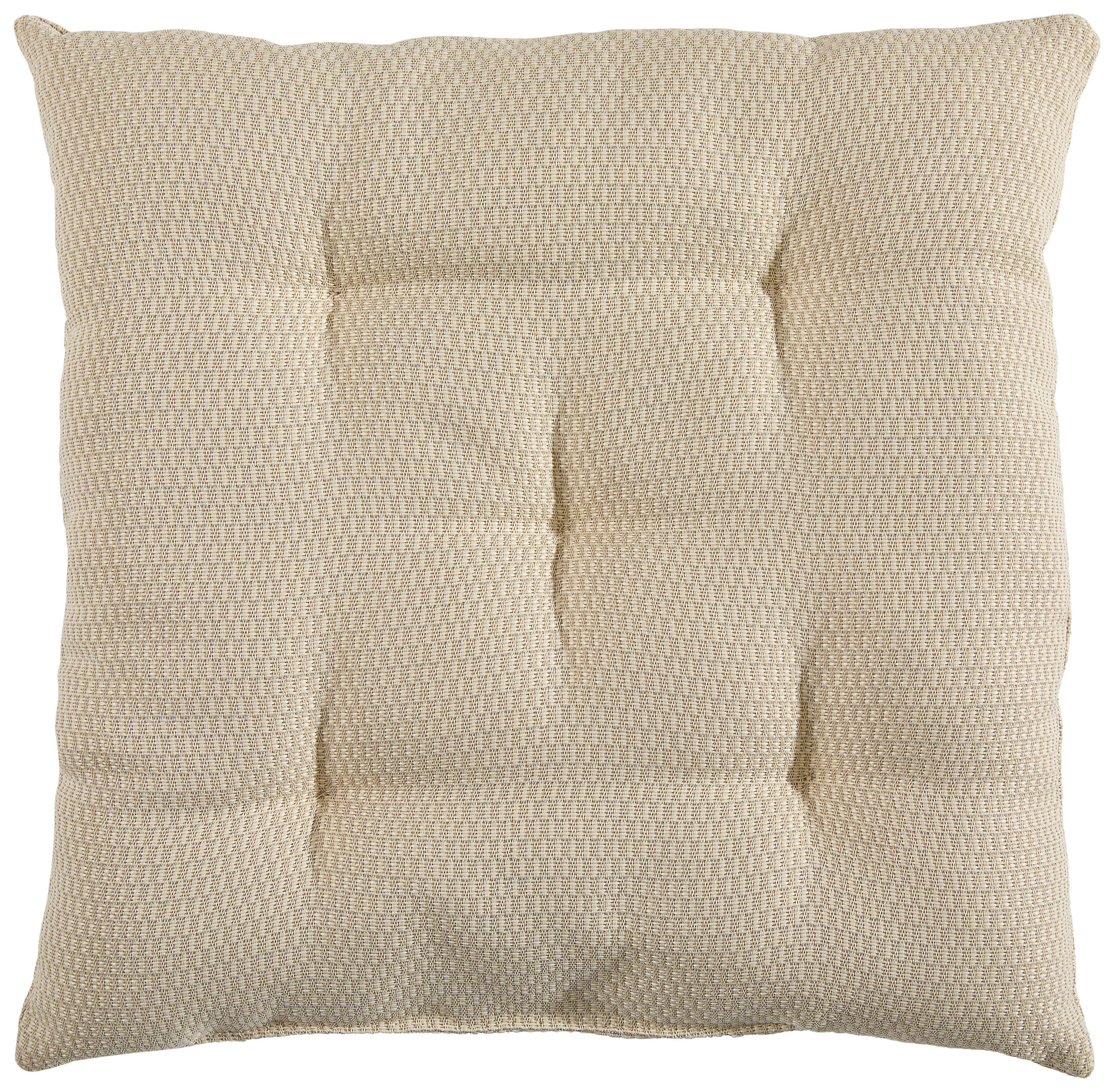 SITZKISSEN 40/40 cm  - Creme, Textil (40/40cm) - Ambia Garden