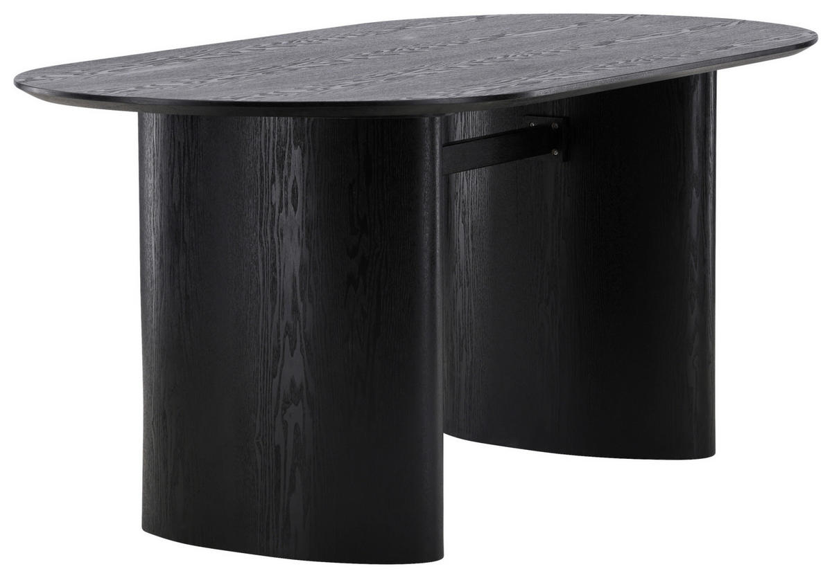 ESSTISCH in Holzwerkstoff 180/90/75 cm  - Schwarz, Design, Holzwerkstoff (180/90/75cm) - Livetastic