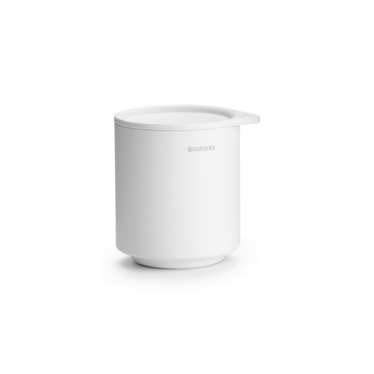 KUPAONSKA ČAŠA  bijela  metal  MINDSET  - bijela, Basics, metal (8.1/9.5/8.1cm) - Brabantia